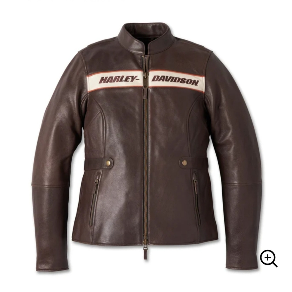 Harley Davidson - Women's Victory Lane Leather Riding Jacket